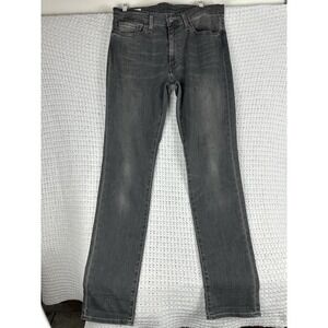 Levi's 511 Straight Leg Jeans Gray Washed Denim W34 L36 Red Tag &  Black Label